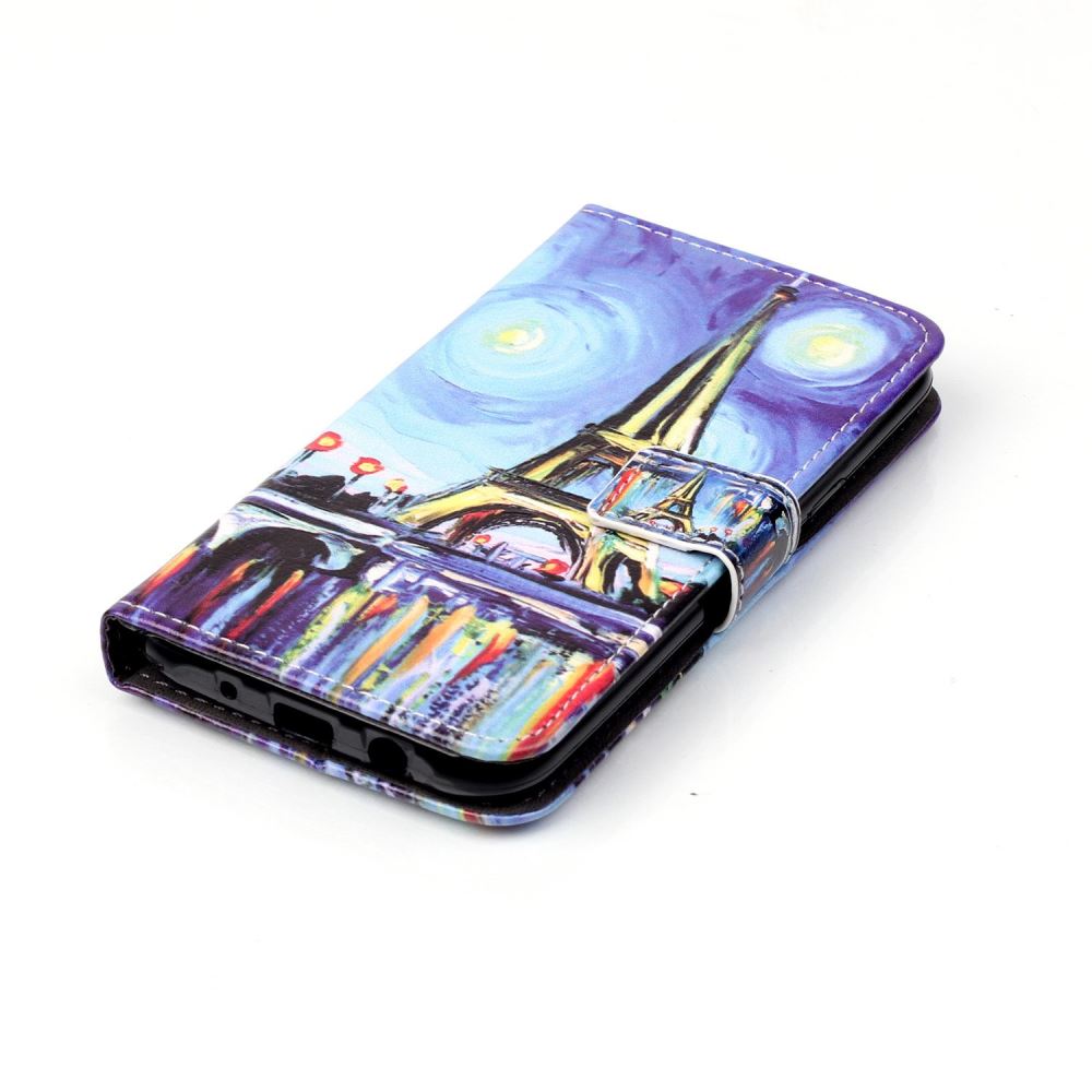 Samsung Galaxy J5 case wallet leather case printed