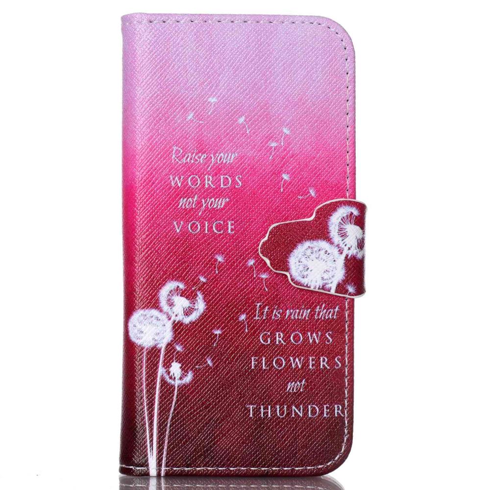 iPhone 5c case wallet leather case printed