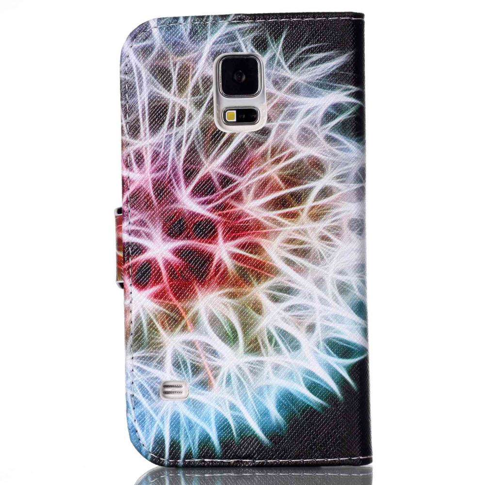 Galaxy S5 MINI case wallet leather case printed