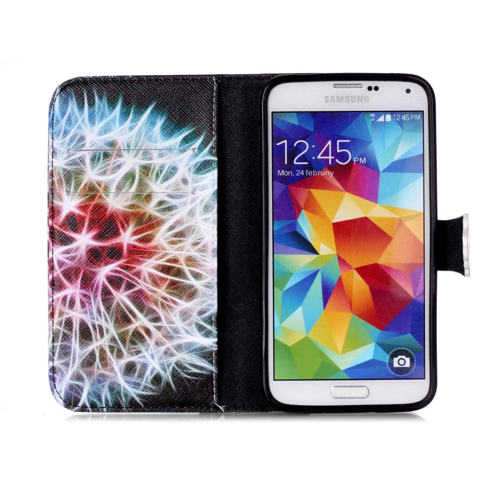 Galaxy S5 MINI case wallet leather case printed