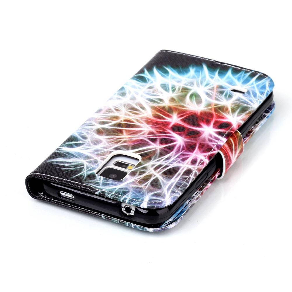 Galaxy S5 MINI case wallet leather case printed