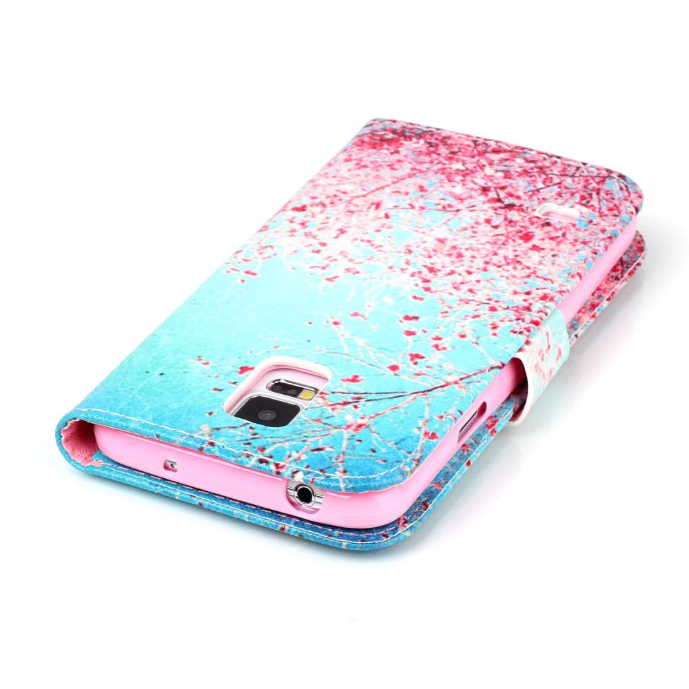 Galaxy S5 MINI case wallet leather case printed