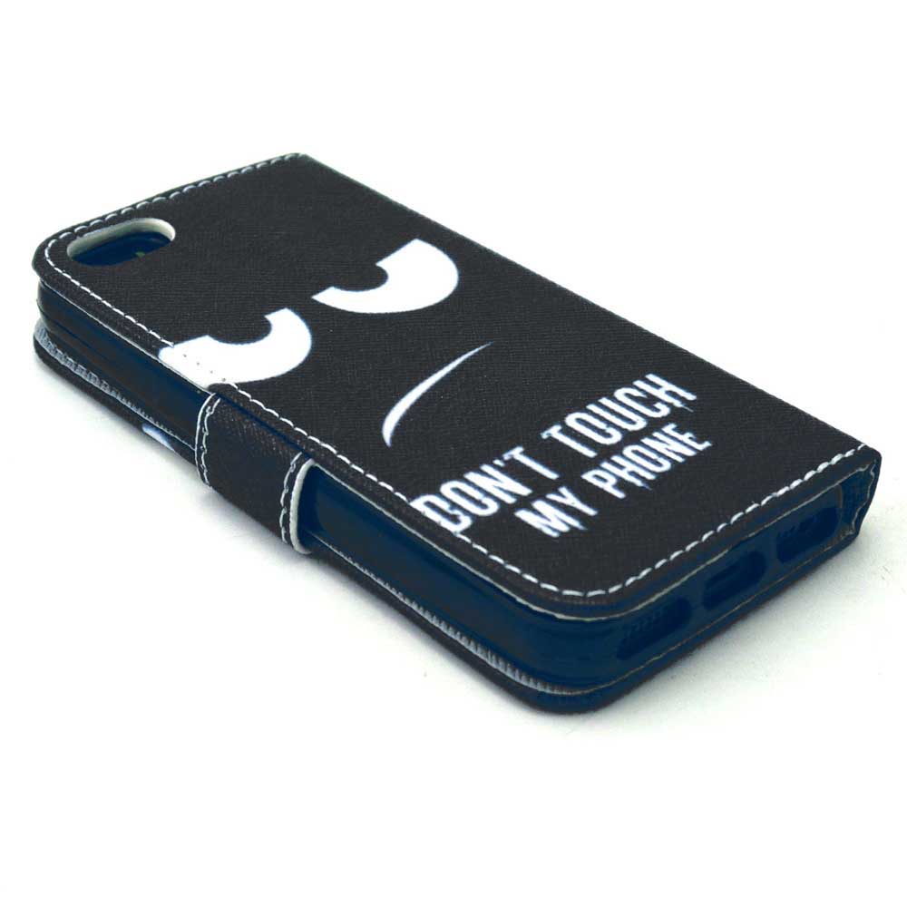 iPhone 5 5s SE case wallet leather case printed