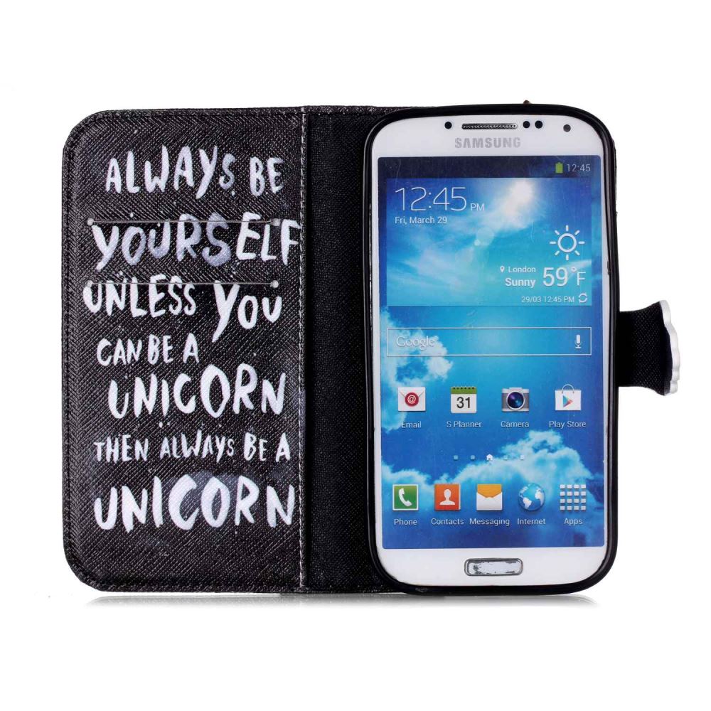 Galaxy S5 MINI case wallet leather case printed