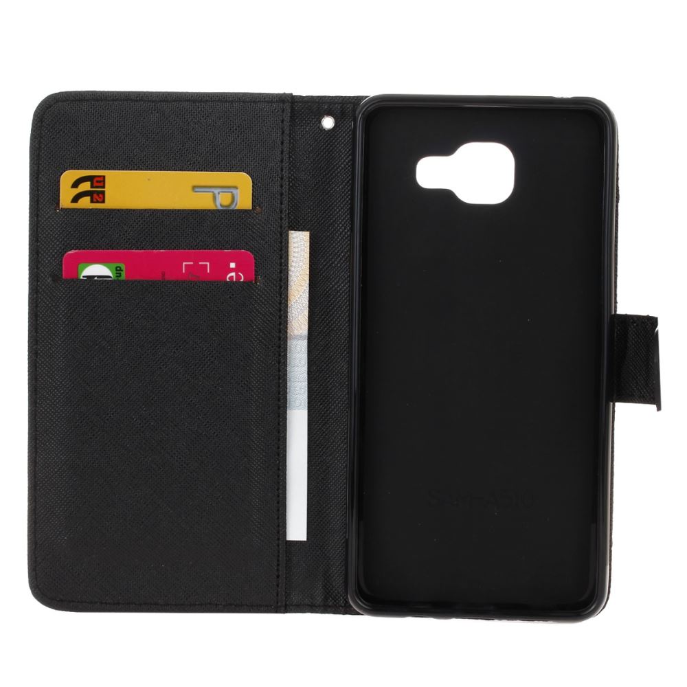 Galaxy A5 2016 case wallet leather case printed