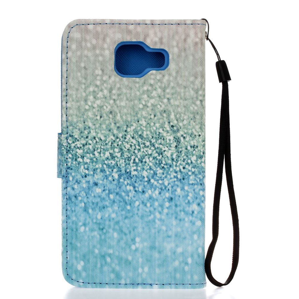 Galaxy A3 2016 case wallet leather case printed