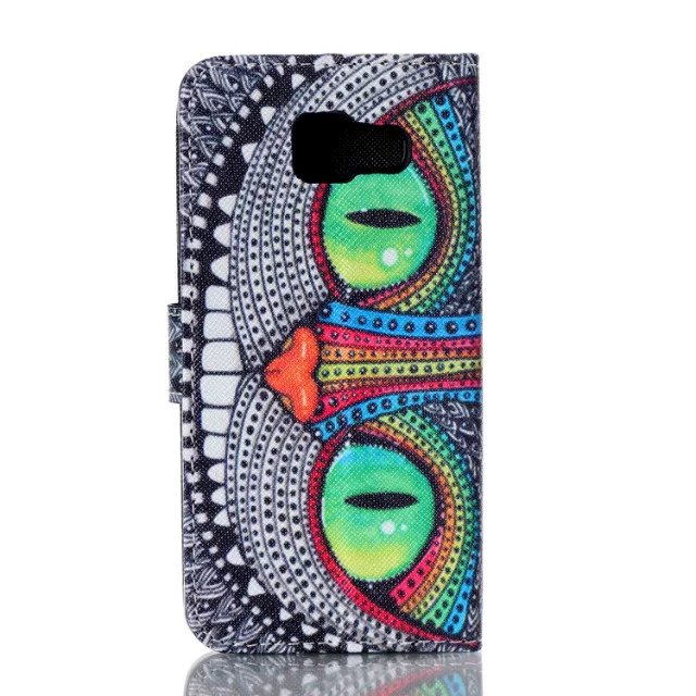 Galaxy A5 2016 case wallet leather case printed