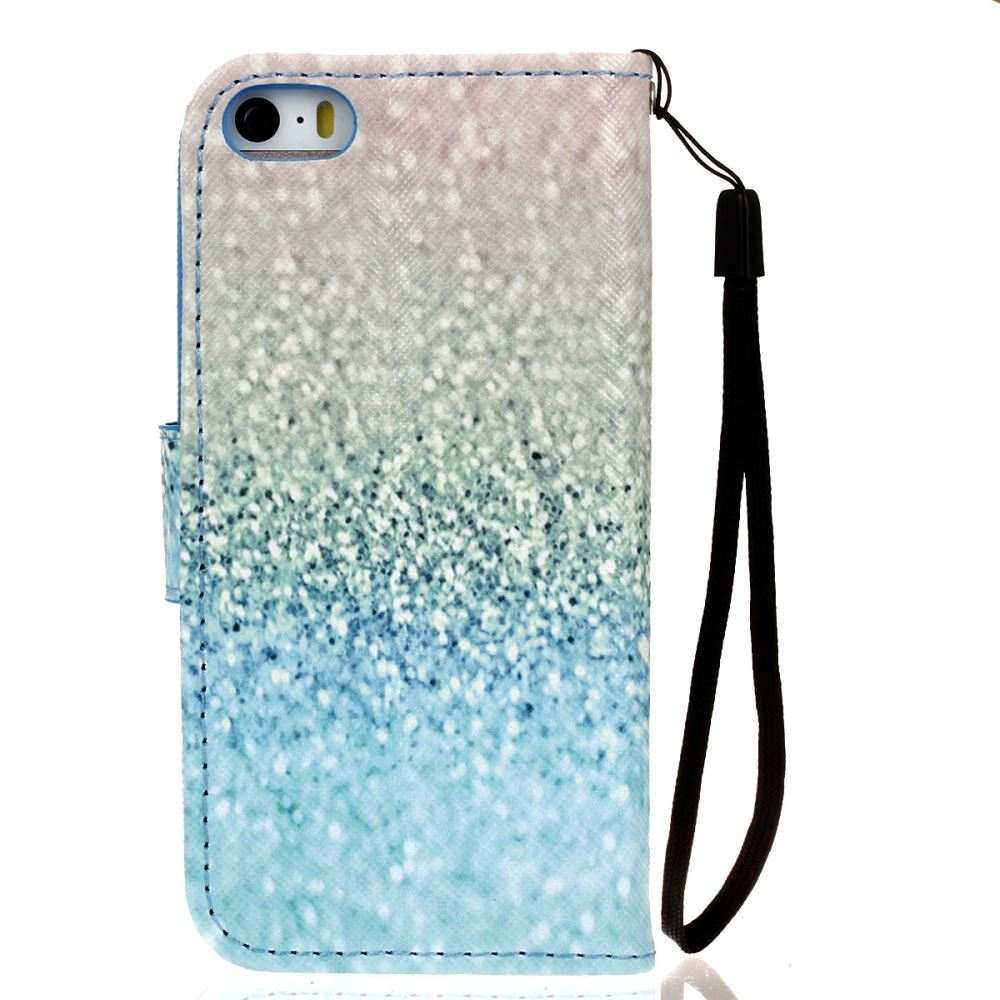 iPhone 5 5s SE case wallet leather case printed