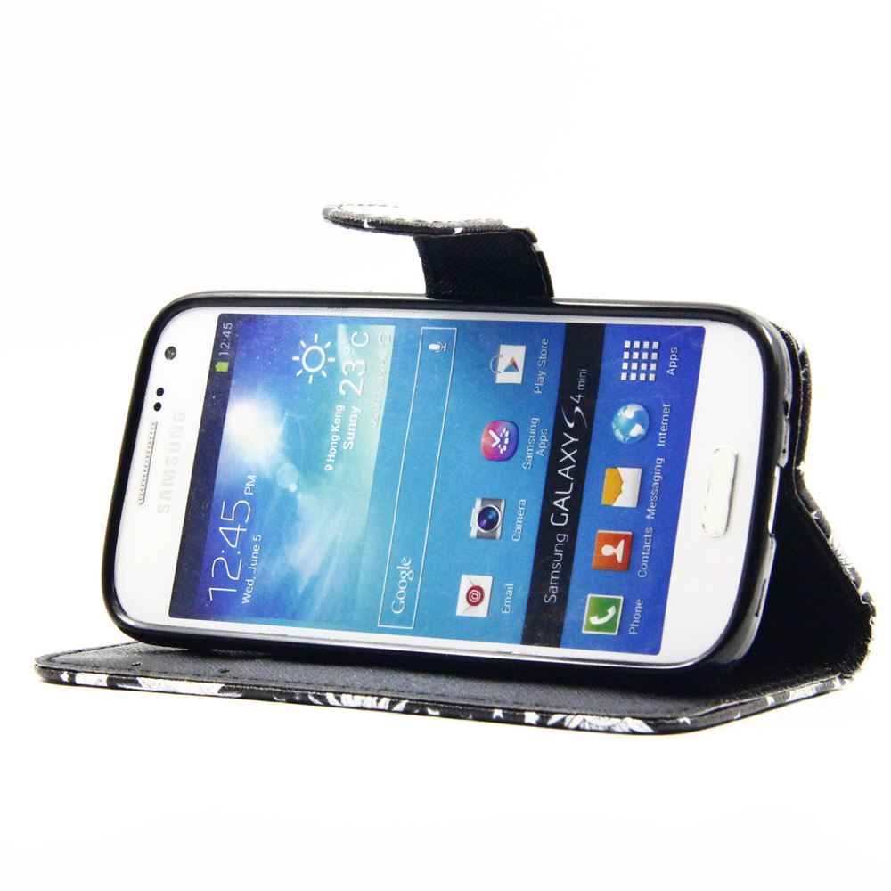 Galaxy S4 Mini case wallet leather case printed