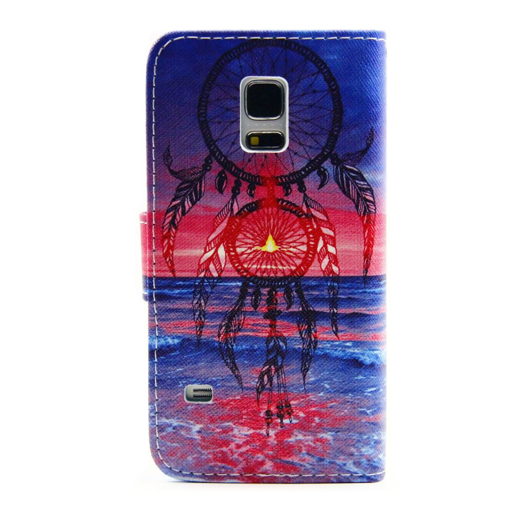 Galaxy S5 MINI case wallet leather case printed