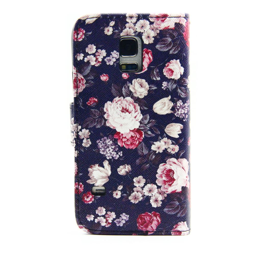 Galaxy S5 MINI case wallet leather case printed