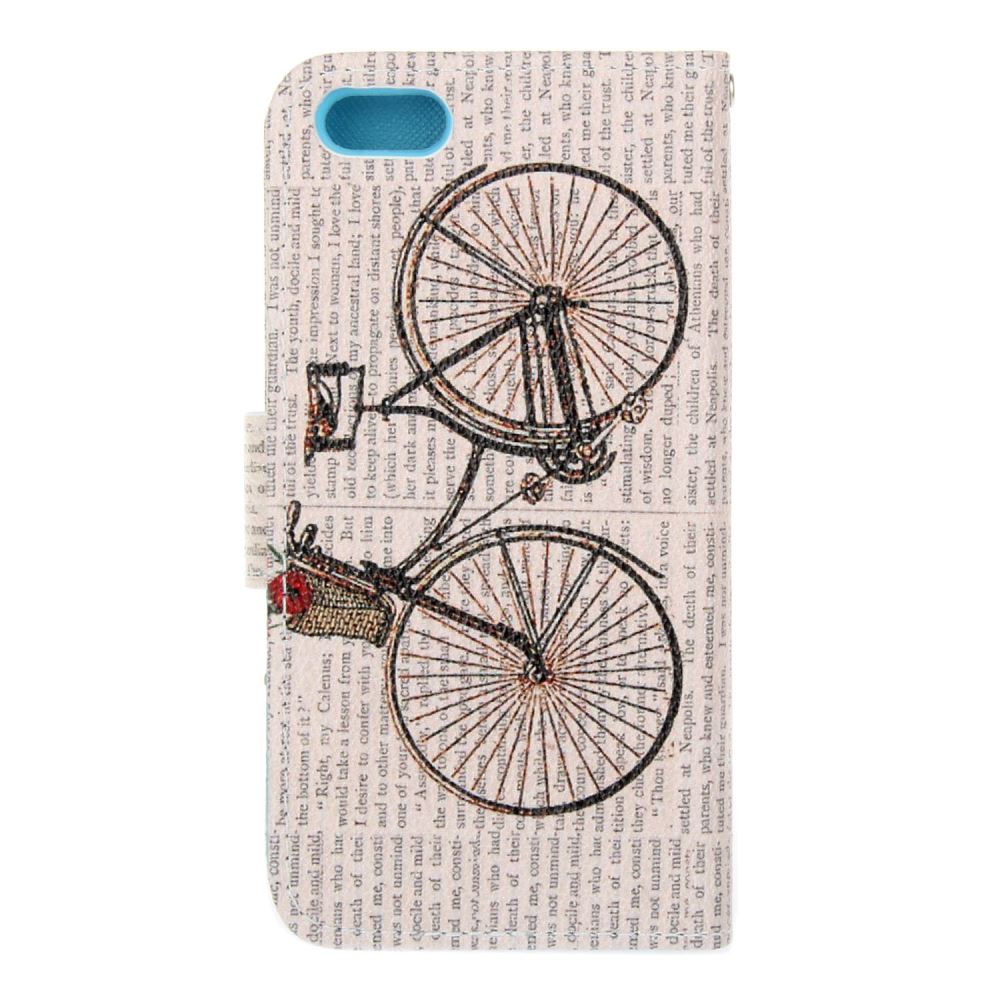 iPhone 5 5s SE case wallet leather case printed