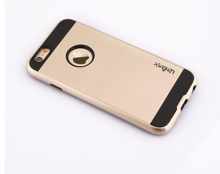 iPhone 4 4s impact proof hybrid brushed Metal case