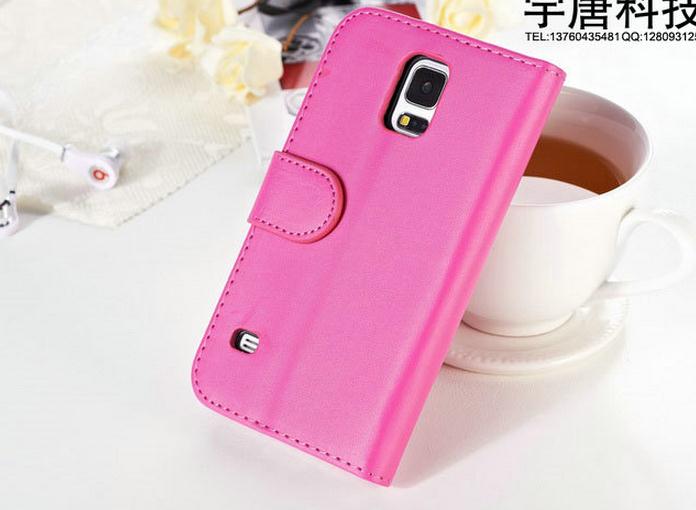 Galaxy S5 mini case wallet leather case ID window