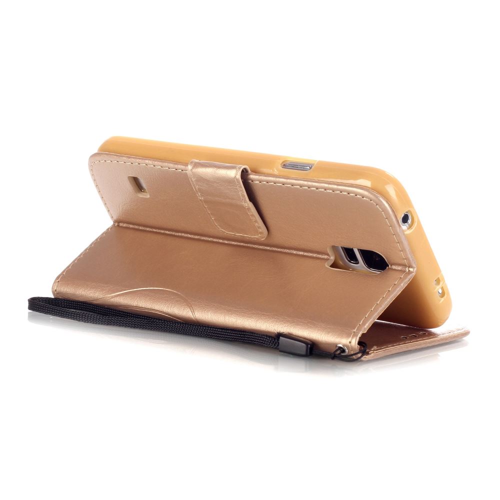 Galaxy S5 Mini Premium wallet leather case