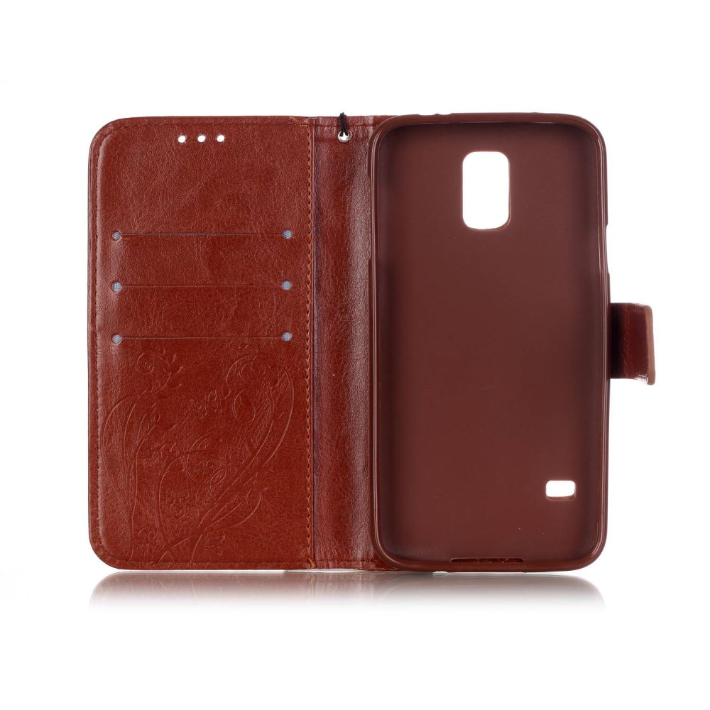 Galaxy S5 Mini Premium wallet leather case