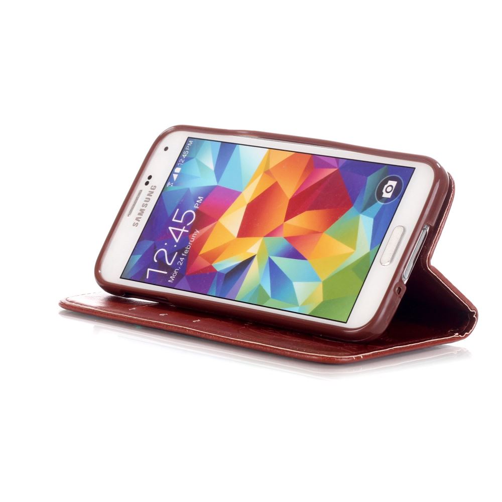 Galaxy S5 Mini Premium wallet leather case