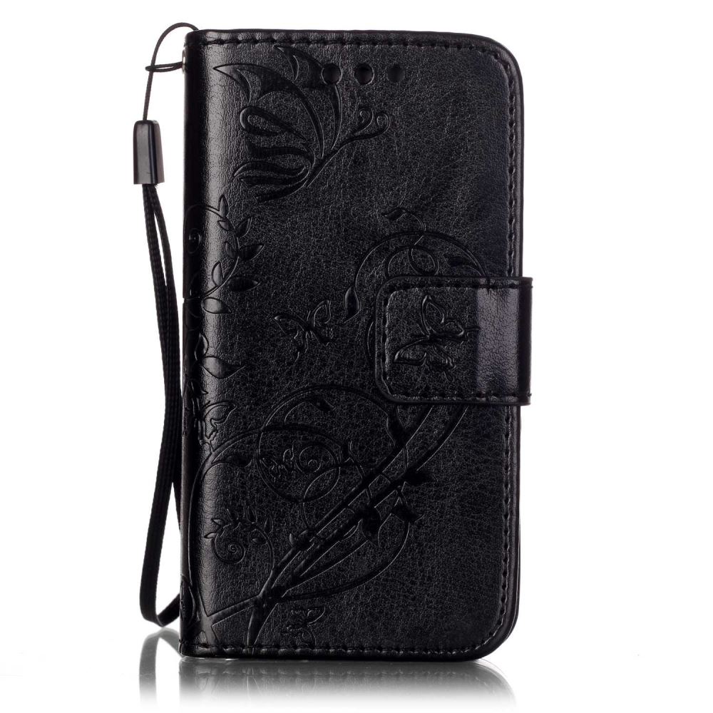 iPhone 4 4s Premium Embossing wallet leather case