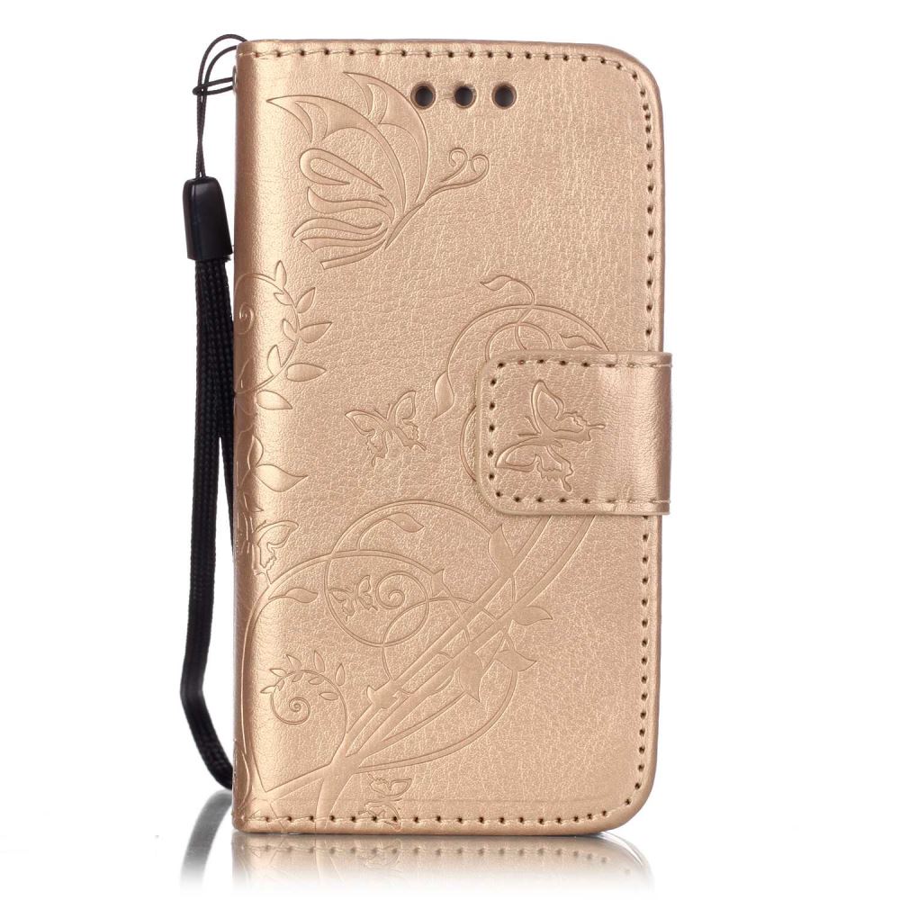 iPhone 4 4s Premium Embossing wallet leather case