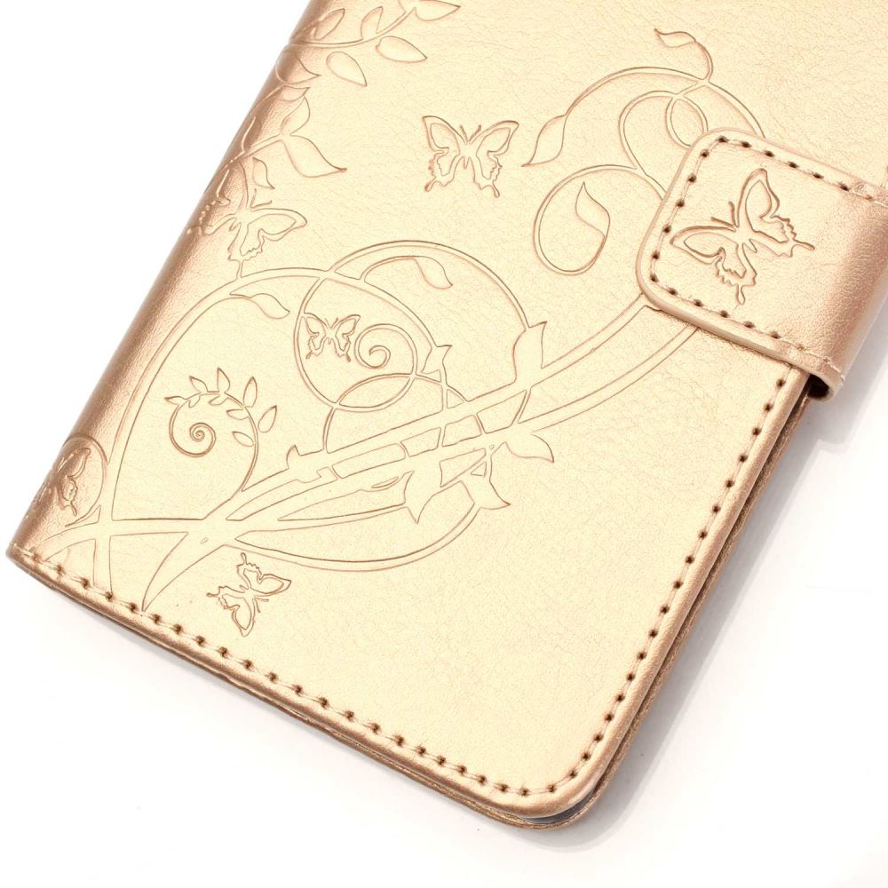 iPhone 4 4s Premium Embossing wallet leather case