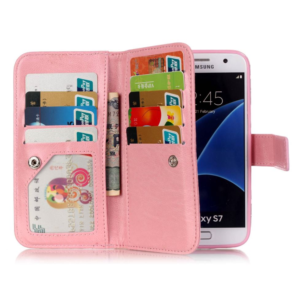 Galaxy S7 Multifunction wallet leather case