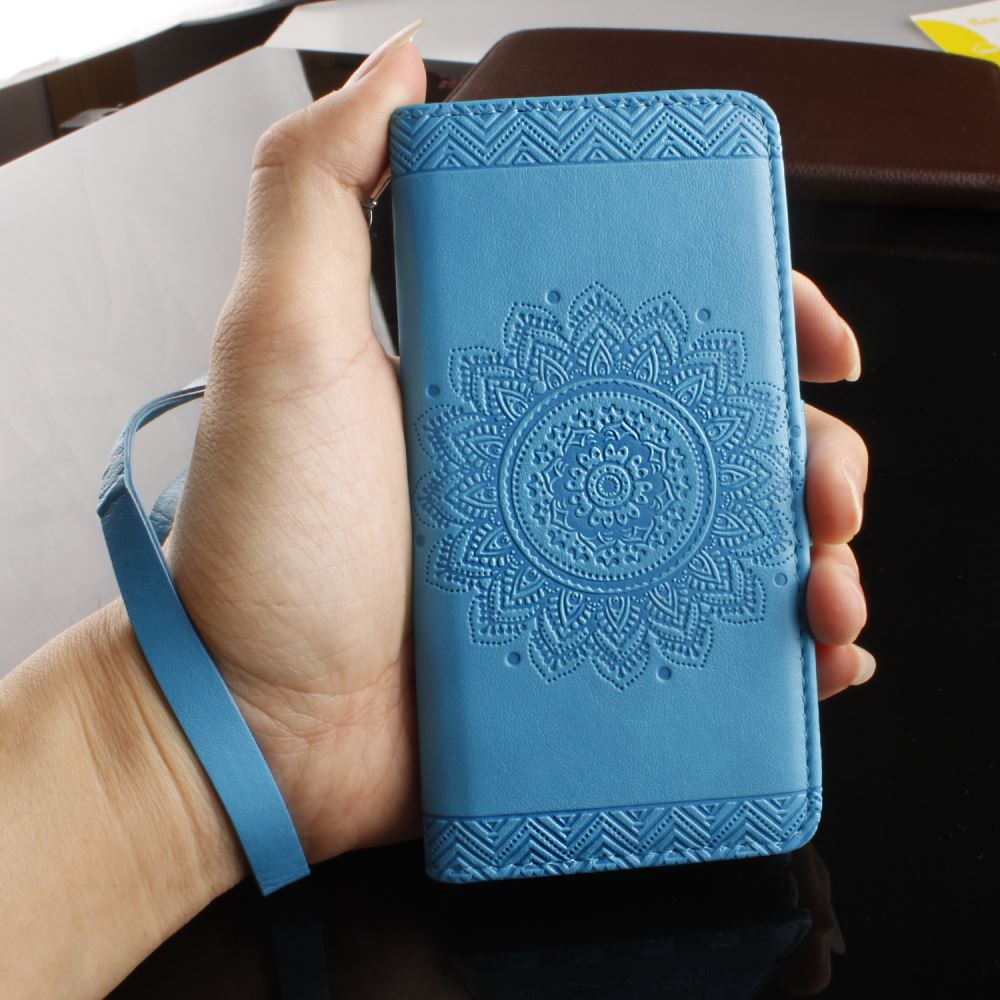 Galaxy A3 2016 printed ID wallet leather case