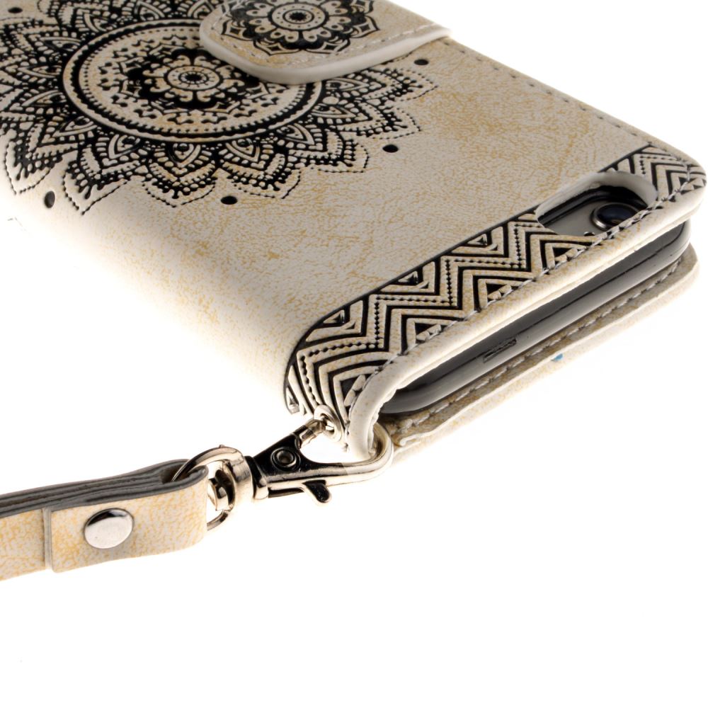 iPhone 6 6s printed ID wallet leather case