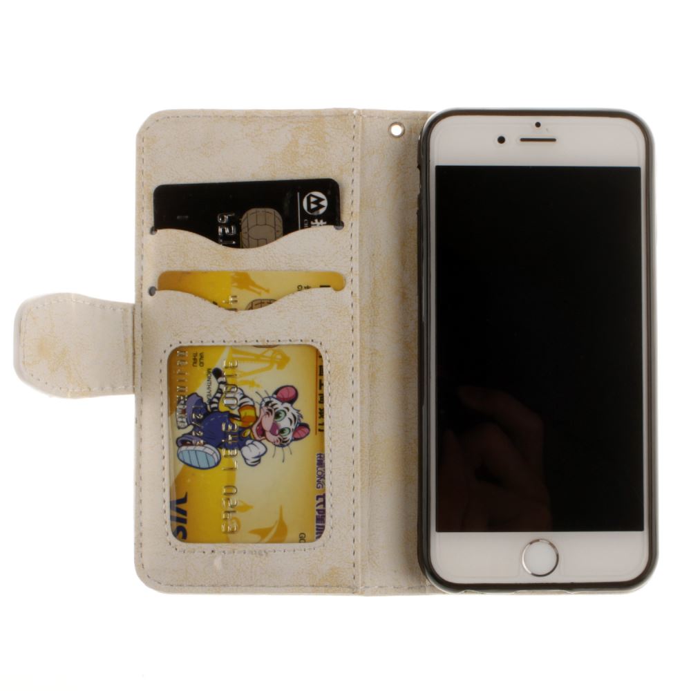 iPhone 6 6s printed ID wallet leather case