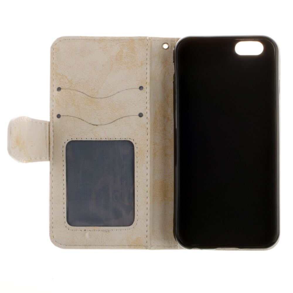 iPhone 6 6s printed ID wallet leather case