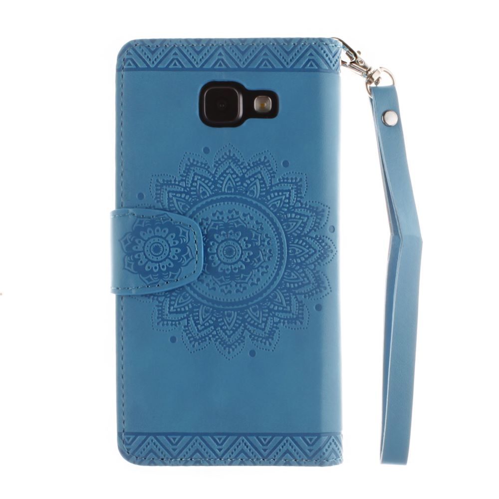 Galaxy A3 2016 printed ID wallet leather case