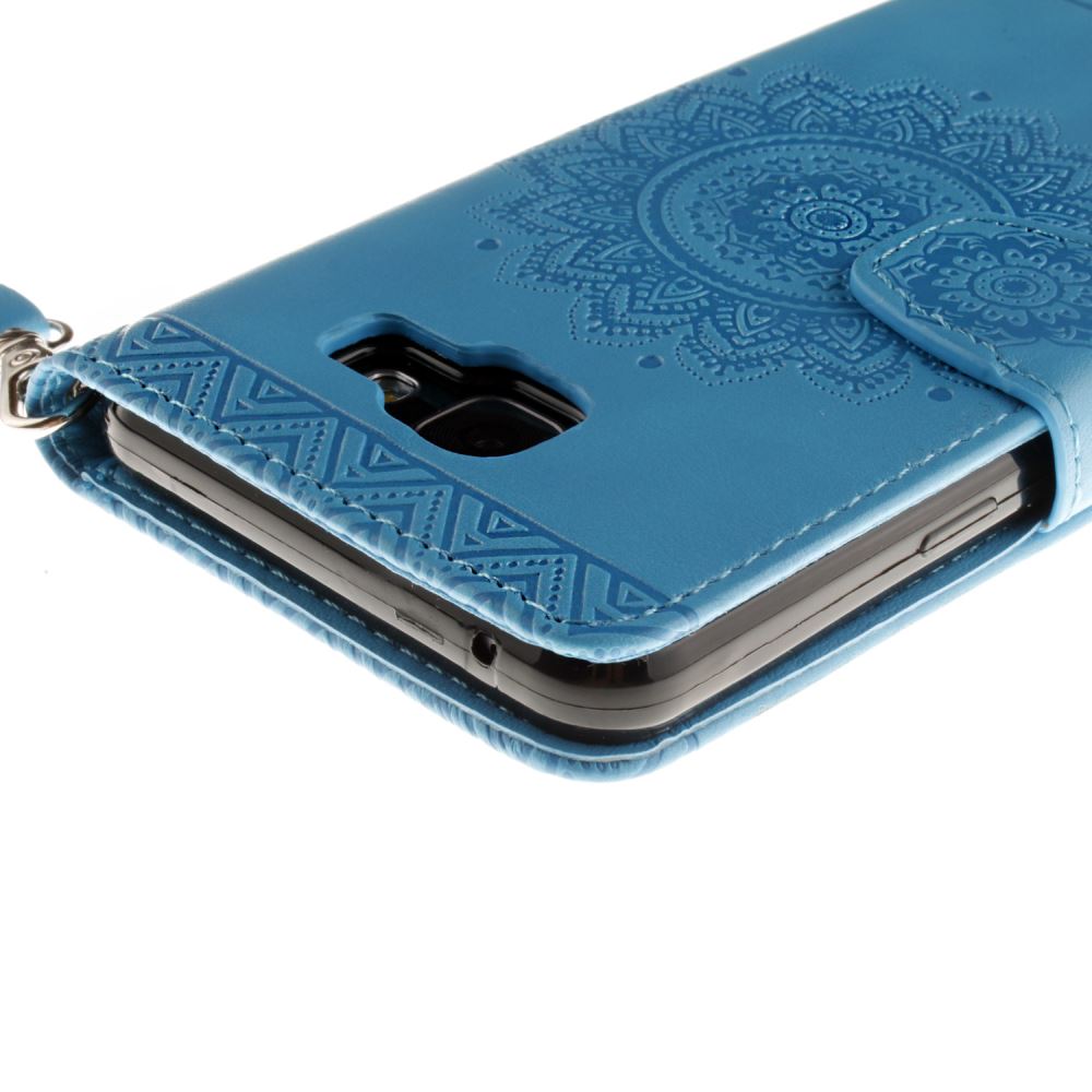 Galaxy A3 2016 printed ID wallet leather case