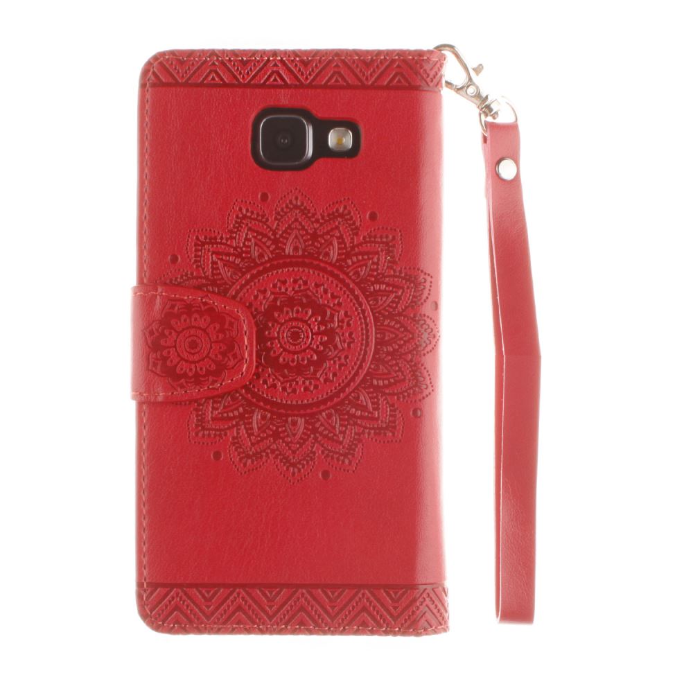 Galaxy A3 2016 printed ID wallet leather case