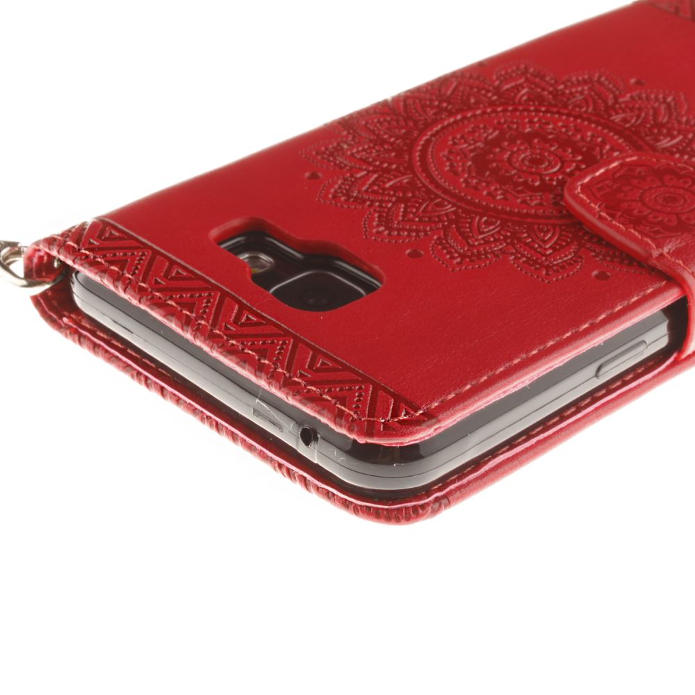 Galaxy A3 2016 printed ID wallet leather case