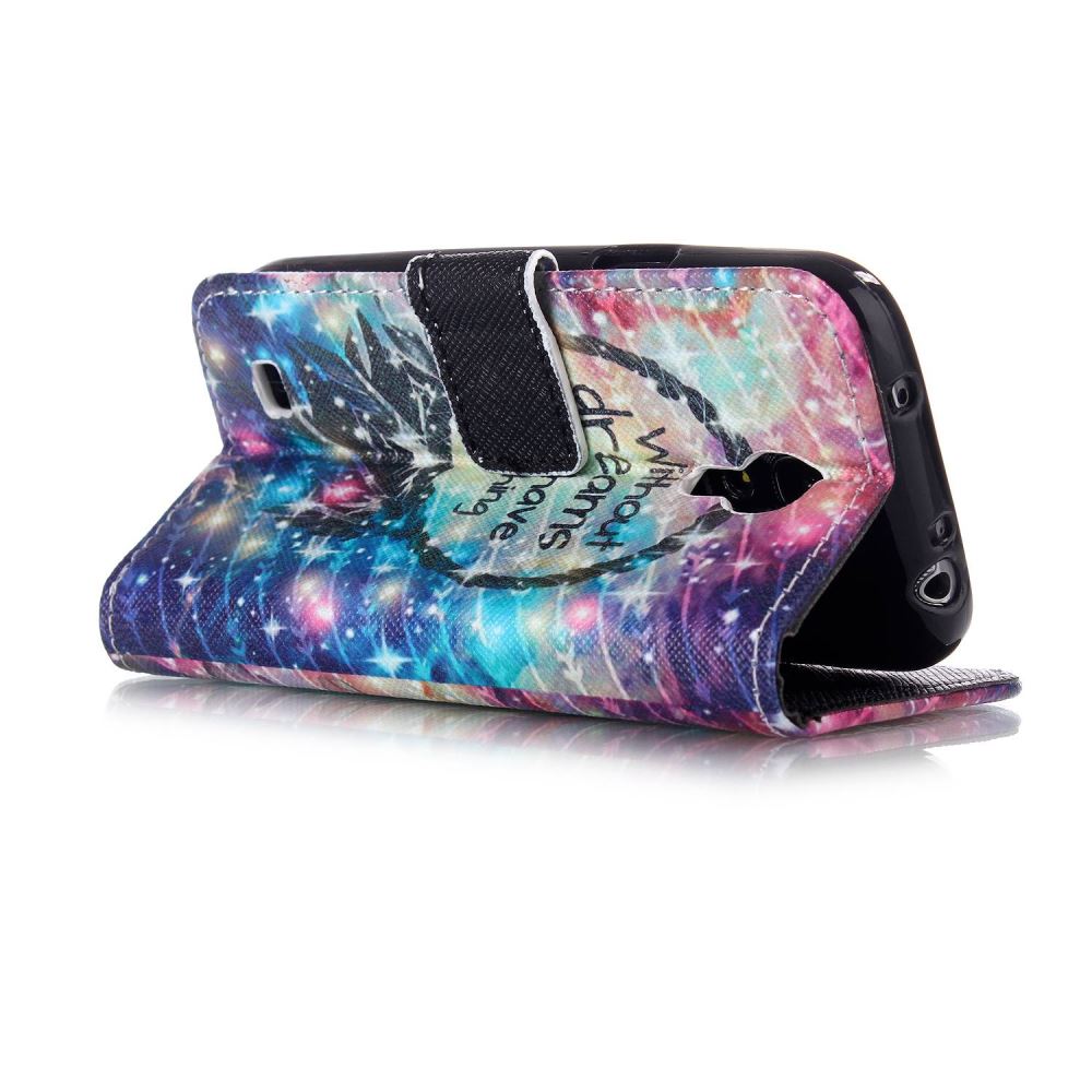 Galaxy S4 Mini case wallet leather case printed