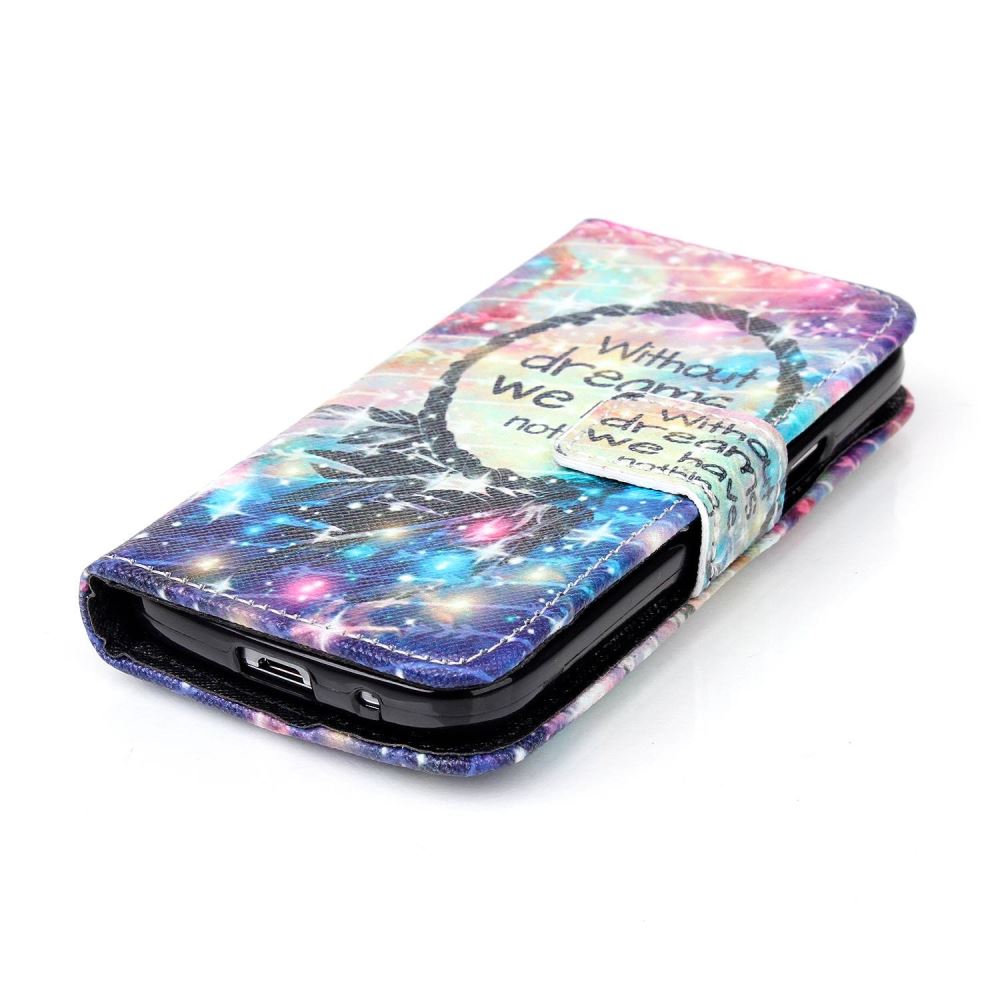 Galaxy S4 Mini case wallet leather case printed