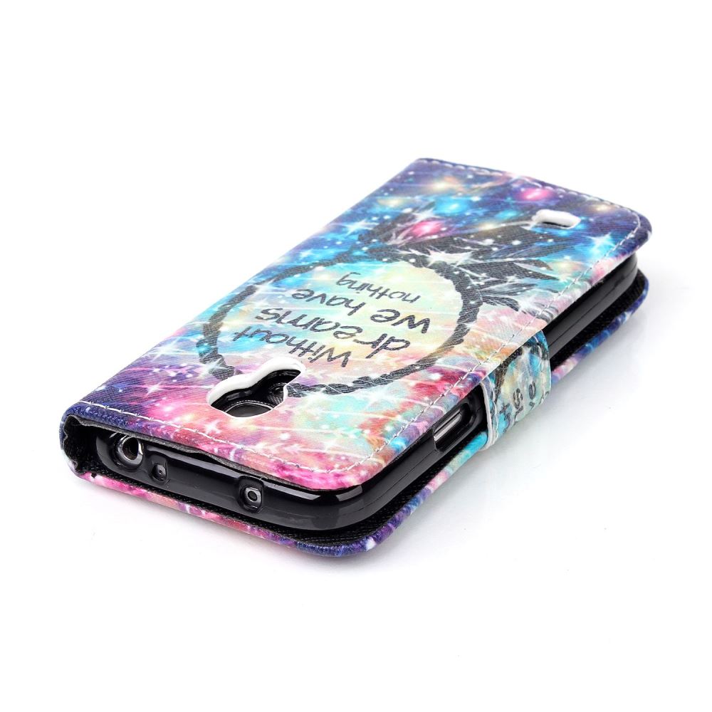 Galaxy S4 Mini case wallet leather case printed