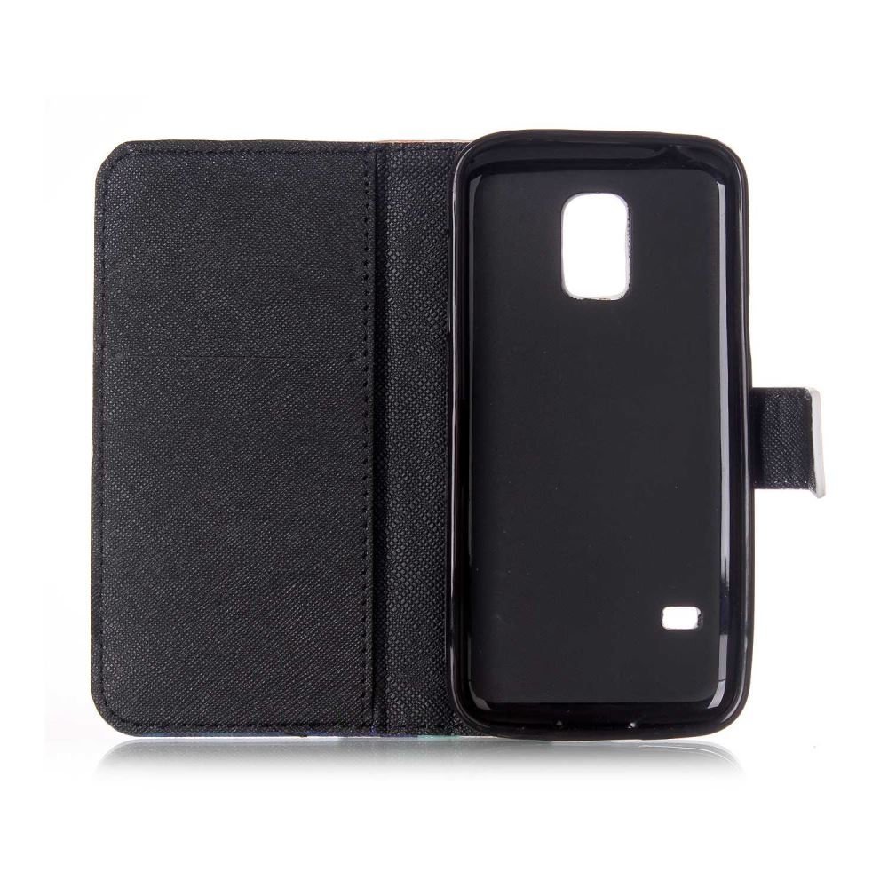 Galaxy S5 MINI case wallet leather case printed