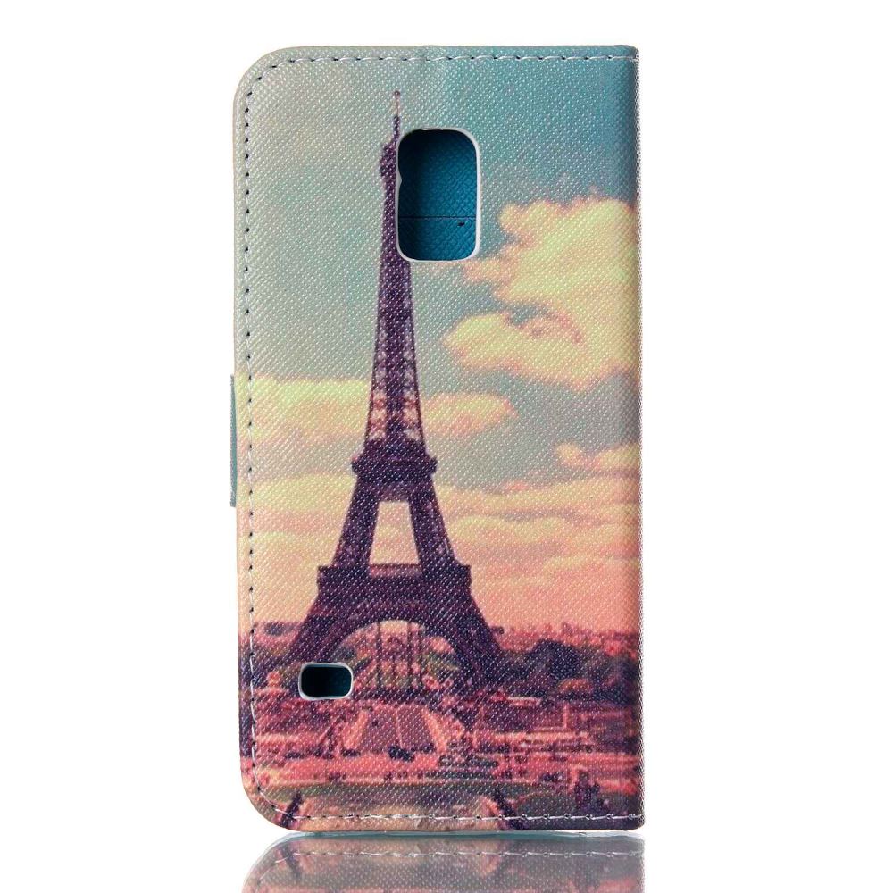 Galaxy S5 MINI case wallet leather case printed