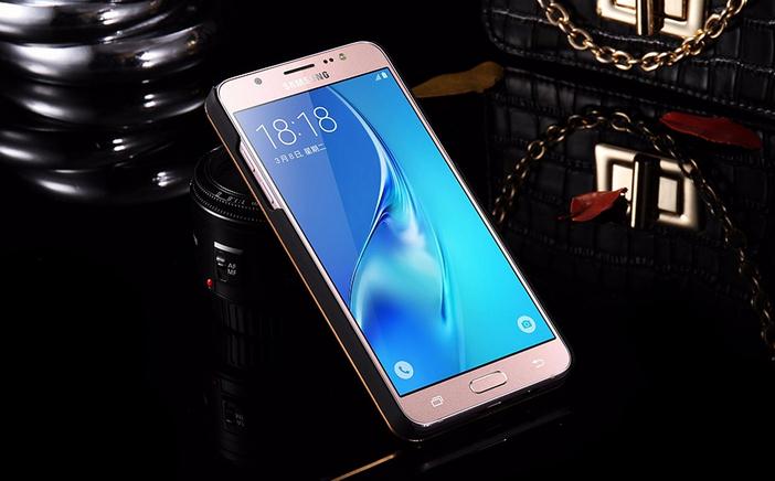 Galaxy J5 case aluminium Metal hybrid case