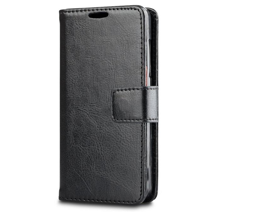 Lumia 550 vintage fine leather wallet case