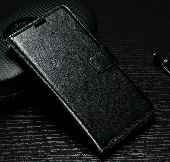 Sony Xperia X vintage fine leather wallet case