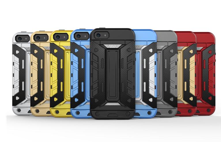 iPhone 6 6S Case Card Holder Kickstand Case