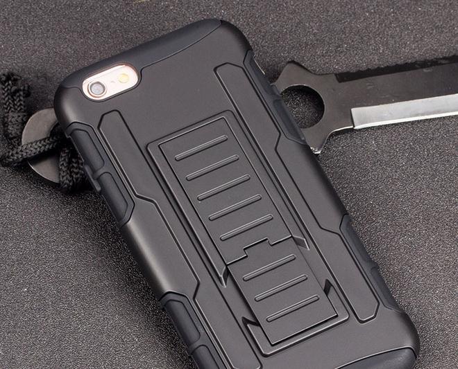 iPhone 6 6s Hybrid armor Case+Belt Clip Holster