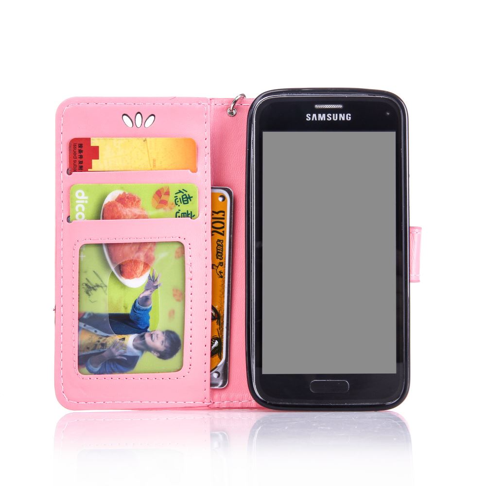 Galaxy S5 Mini case ID wallet leather case printed