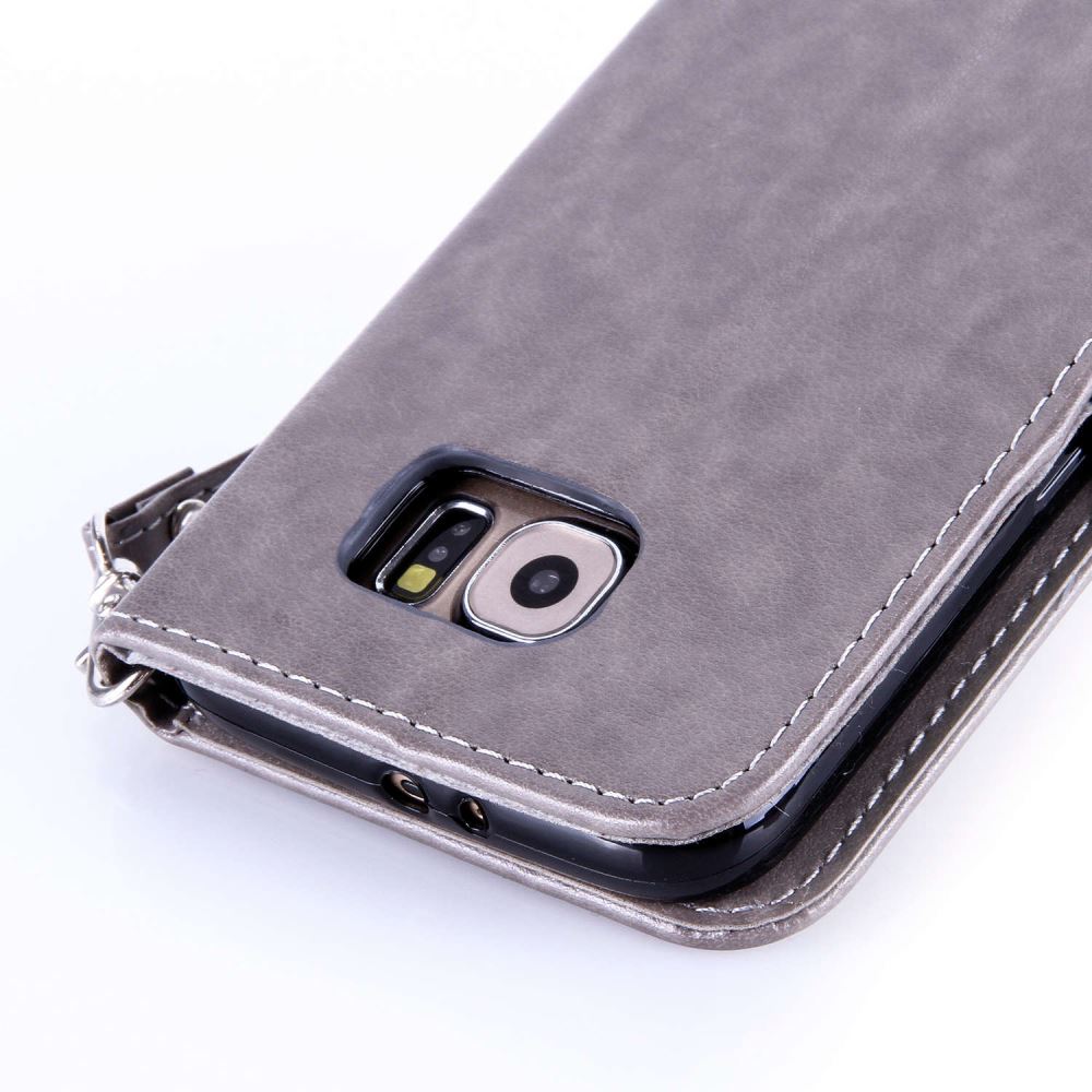 Galaxy S6 case ID wallet leather case printed