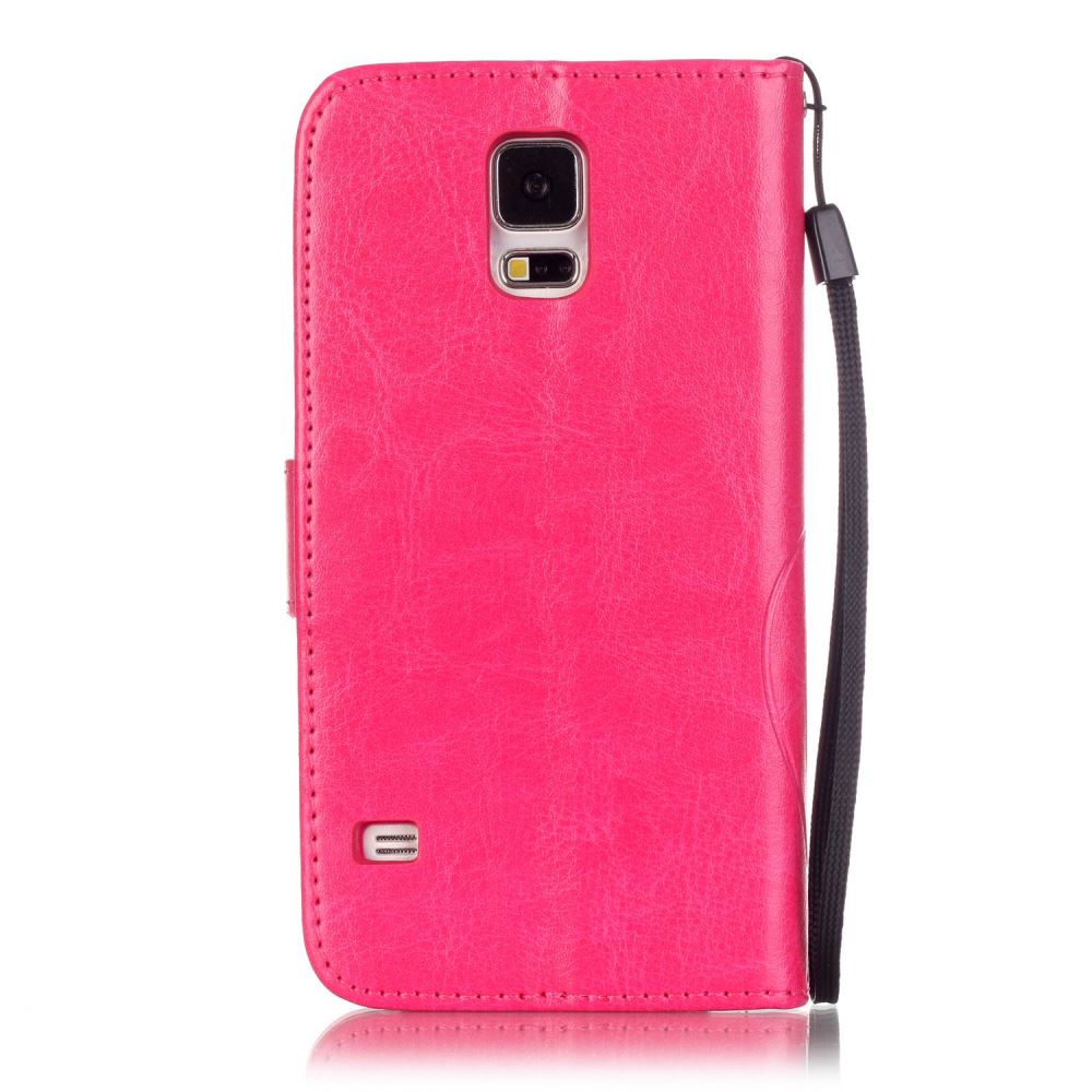 Galaxy S5 Mini Case Premium Leather wallet Folio case