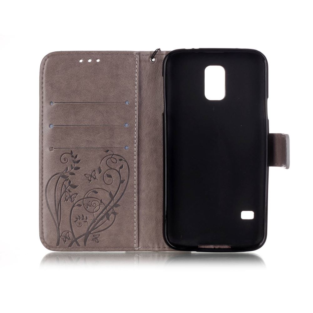 Galaxy S5 Mini Case Premium Leather wallet Folio case