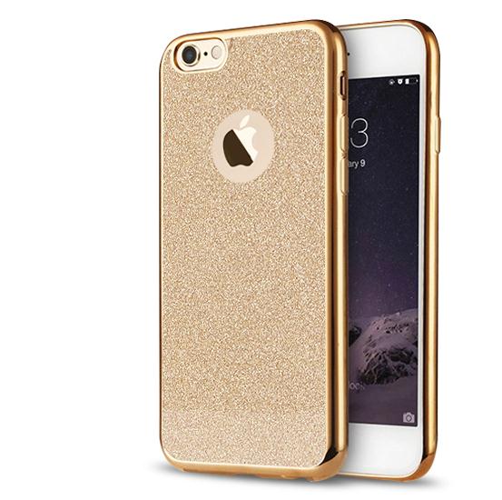 iPhone 6 Plus 6s Plus Case Glaring Slim Soft TPU Gel Plating Bumper cover case