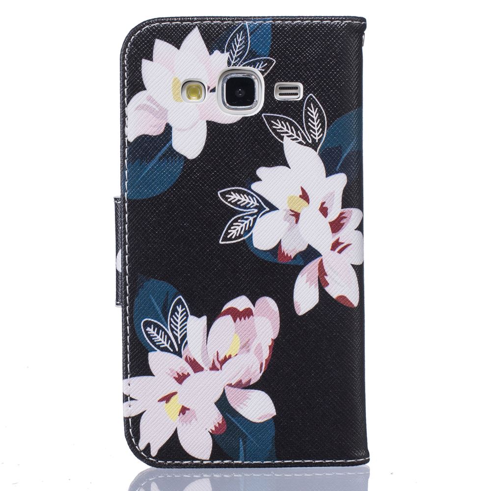 Samsung Galaxy J5 case wallet leather case printed