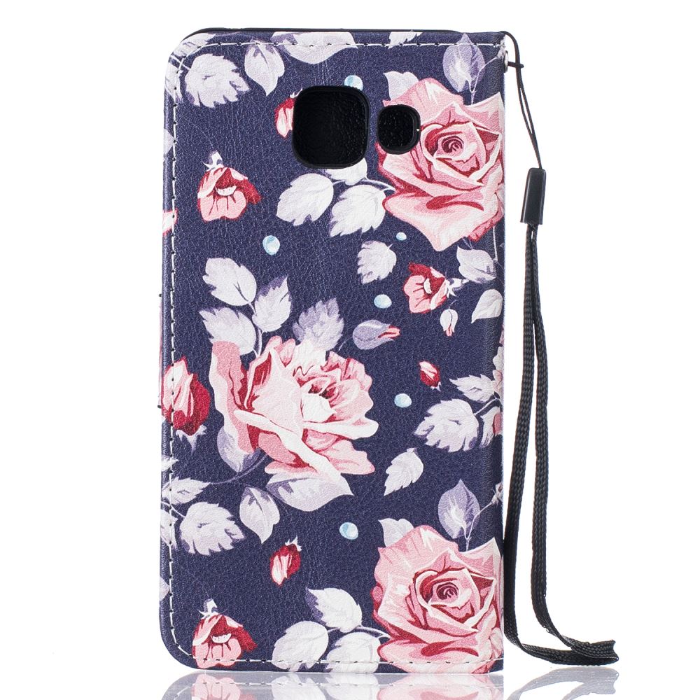 Galaxy A3 2016 case wallet leather case printed